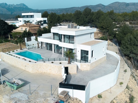 Villa avec vue sur la mer à vendre à Calpe, Costa Blanca.