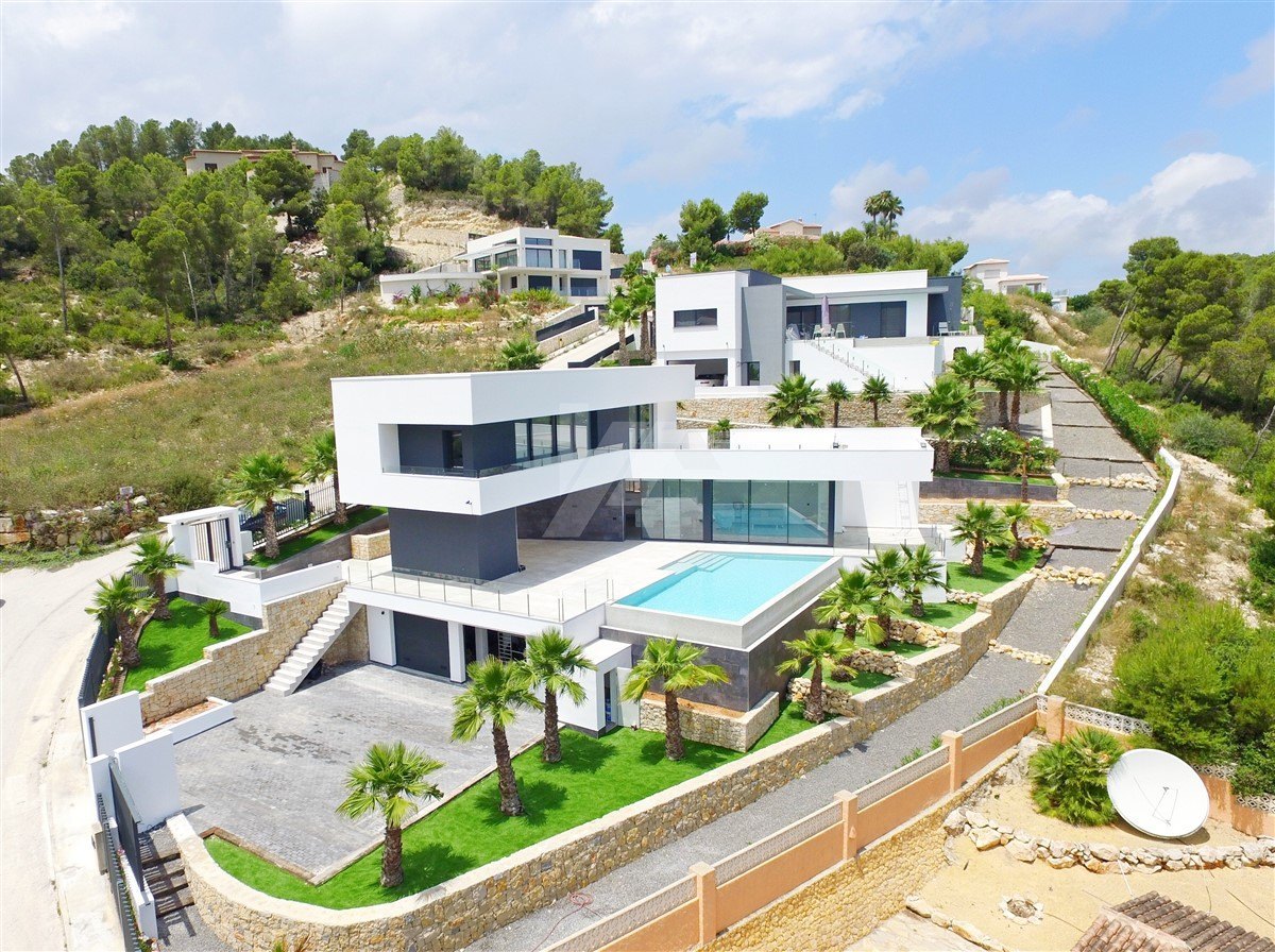 Villa de luxe à vendre à Javea, avec vue sur la mer.